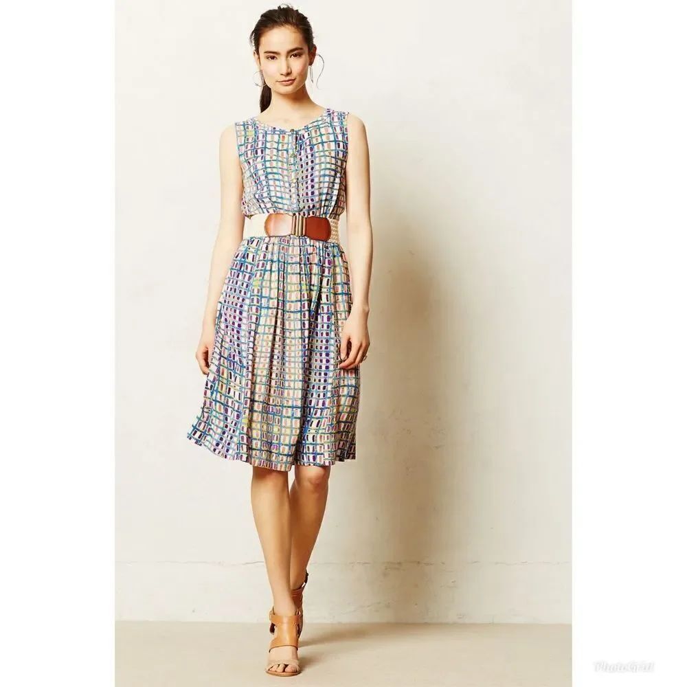 Plenty by Tracy Reese Sunchecked Shirtdress